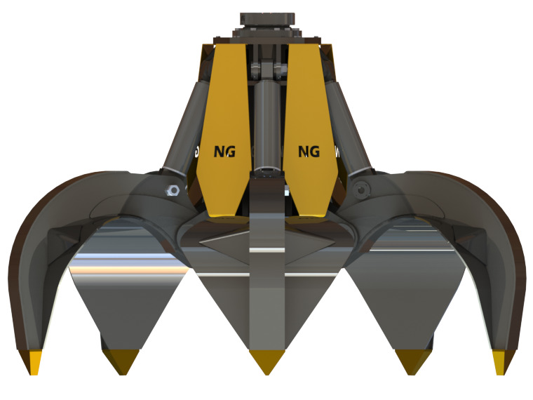 ORANGE PEEL GRAPPLE - SCRAP GRAPPLE - GREIFER - Drapák pro Rýpadlo: obrázek 2 ORANGE PEEL GRAPPLE - SCRAP GRAPPLE - GREIFER - Drapák pro Rýpadlo: obrázek 2