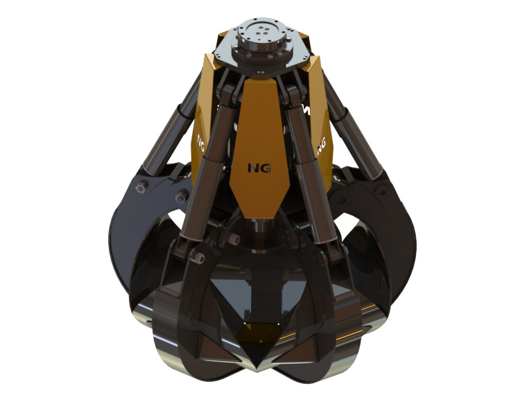 ORANGE PEEL GRAPPLE - SCRAP GRAPPLE - GREIFER - Drapák pro Rýpadlo: obrázek 5 ORANGE PEEL GRAPPLE - SCRAP GRAPPLE - GREIFER - Drapák pro Rýpadlo: obrázek 5