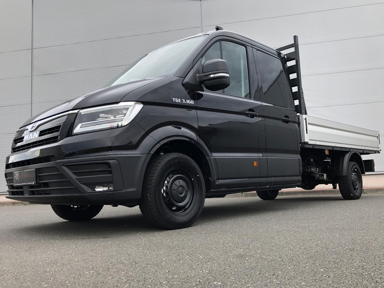 Dodávka valník, Dodávka s dvojitou kabinou MAN TGE 3.160 Pritsche DOKA LR HECK AHK 3.5t ACC NAV: obrázek 9