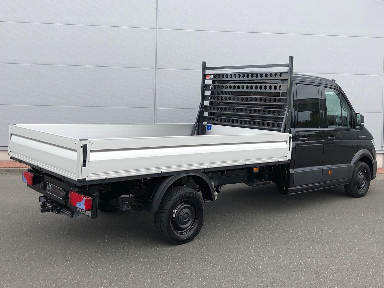 Dodávka valník, Dodávka s dvojitou kabinou MAN TGE 3.160 Pritsche DOKA LR HECK AHK 3.5t ACC NAV: obrázek 7