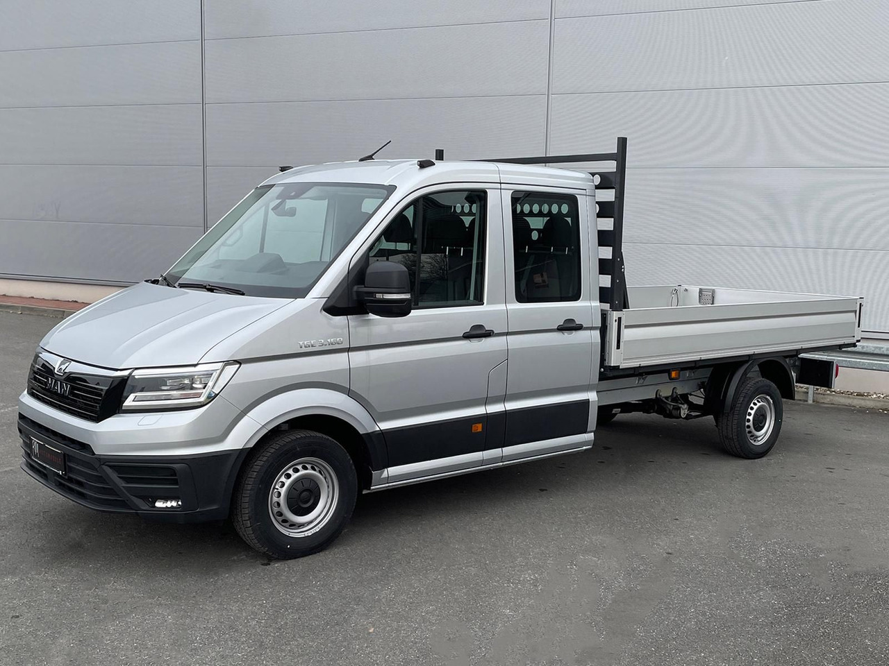 MAN TGE 3.160 Pritsche DOKA LR RWD STANDHZ LED - Dodávka valník, Dodávka s dvojitou kabinou: obrázek 1 MAN TGE 3.160 Pritsche DOKA LR RWD STANDHZ LED - Dodávka valník, Dodávka s dvojitou kabinou: obrázek 1