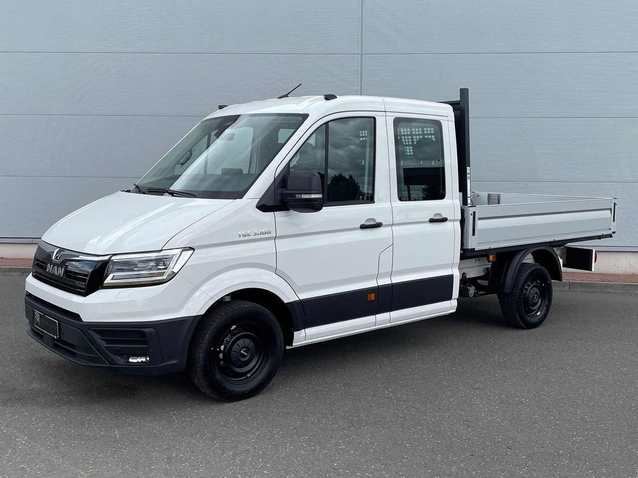 MAN TGE 3.160 Pritsche DOKA MR HECK AHK 3.5t ACC NAV - Dodávka valník, Dodávka s dvojitou kabinou: obrázek 1 MAN TGE 3.160 Pritsche DOKA MR HECK AHK 3.5t ACC NAV - Dodávka valník, Dodávka s dvojitou kabinou: obrázek 1