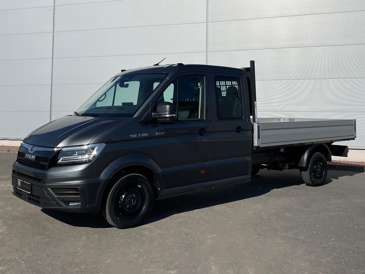 MAN TGE 3.180 Pritsche DOKA LR 4x4 ACC LED DIFF-SPER - Dodávka valník, Dodávka s dvojitou kabinou: obrázek 1 MAN TGE 3.180 Pritsche DOKA LR 4x4 ACC LED DIFF-SPER - Dodávka valník, Dodávka s dvojitou kabinou: obrázek 1