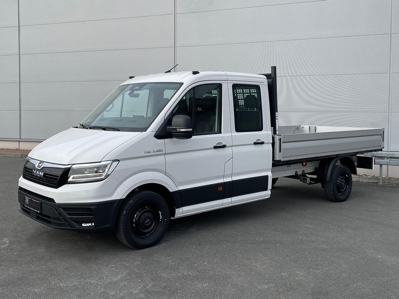 MAN TGE 3.180 Pritsche DOKA LR AHK SITZHZ STANDHZ - Dodávka valník, Dodávka s dvojitou kabinou: obrázek 1 MAN TGE 3.180 Pritsche DOKA LR AHK SITZHZ STANDHZ - Dodávka valník, Dodávka s dvojitou kabinou: obrázek 1