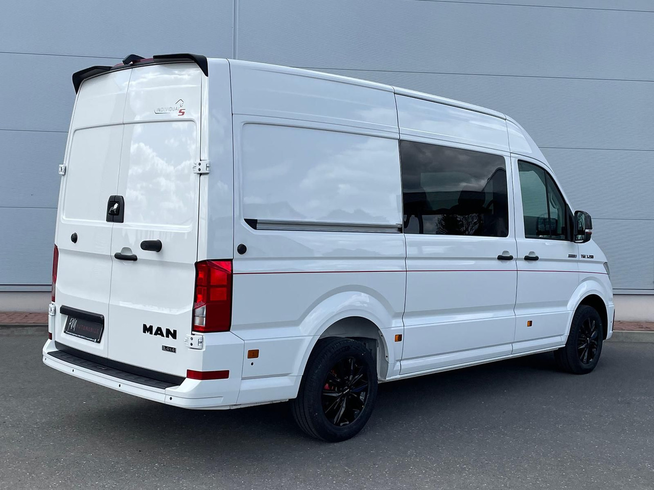 Furgon, Dodávka s dvojitou kabinou MAN TGE 3.200 L3H3 MIXTO 4x4 Individual S ACC STANDH: obrázek 7