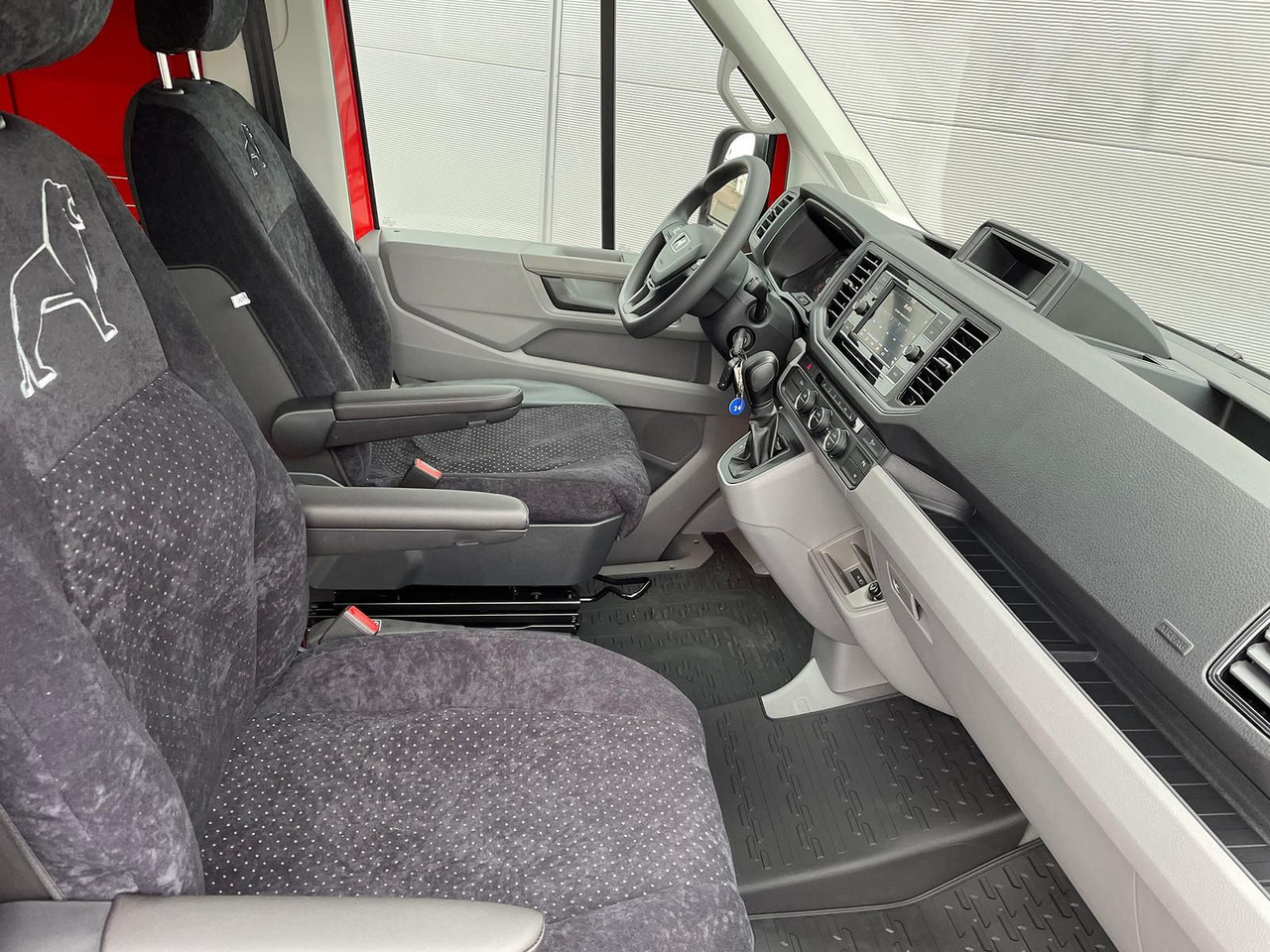 Furgon MAN TGE 4.160 L3H3 Kasten NAVI TEMP SITZH FEUERROT: obrázek 15