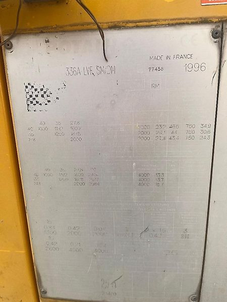 Potain GTMR 336 A - Samostavitelný jeřáb: obrázek 5 Potain GTMR 336 A - Samostavitelný jeřáb: obrázek 5
