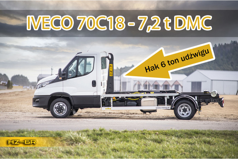 Iveco Daily 70C18 - Hákový nosič kontejnerů: obrázek 5 Iveco Daily 70C18 - Hákový nosič kontejnerů: obrázek 5