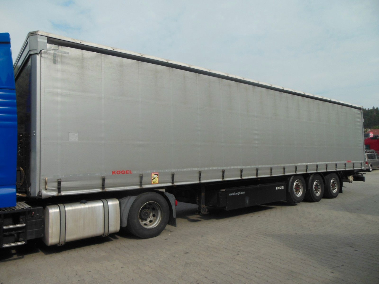 Kögel SN 24, SAF, PALETTEN BOX, - Plachtový návěs: obrázek 1 Kögel SN 24, SAF, PALETTEN BOX, - Plachtový návěs: obrázek 1