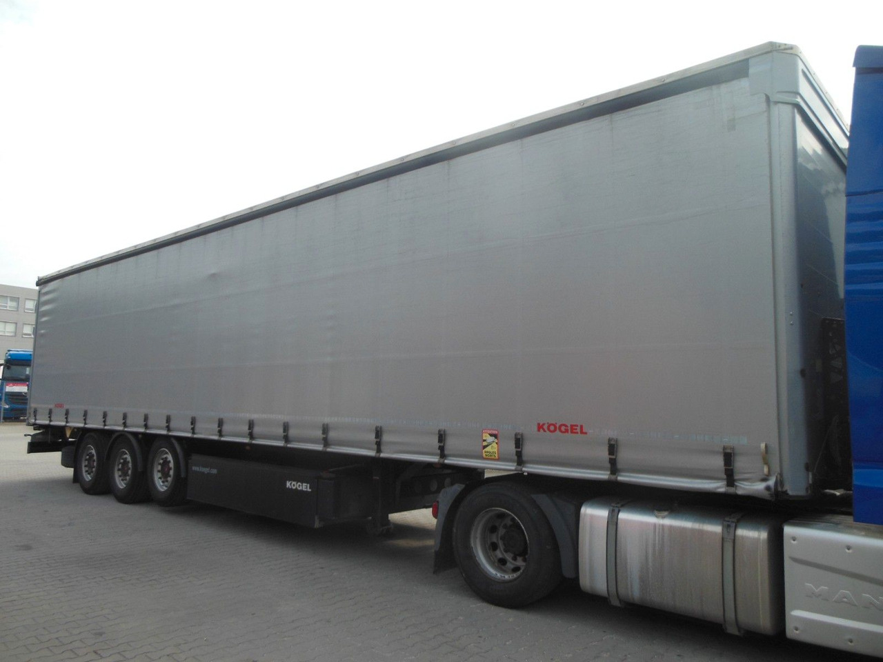 Kögel SN 24, SAF, PALETTEN BOX, - Plachtový návěs: obrázek 2 Kögel SN 24, SAF, PALETTEN BOX, - Plachtový návěs: obrázek 2