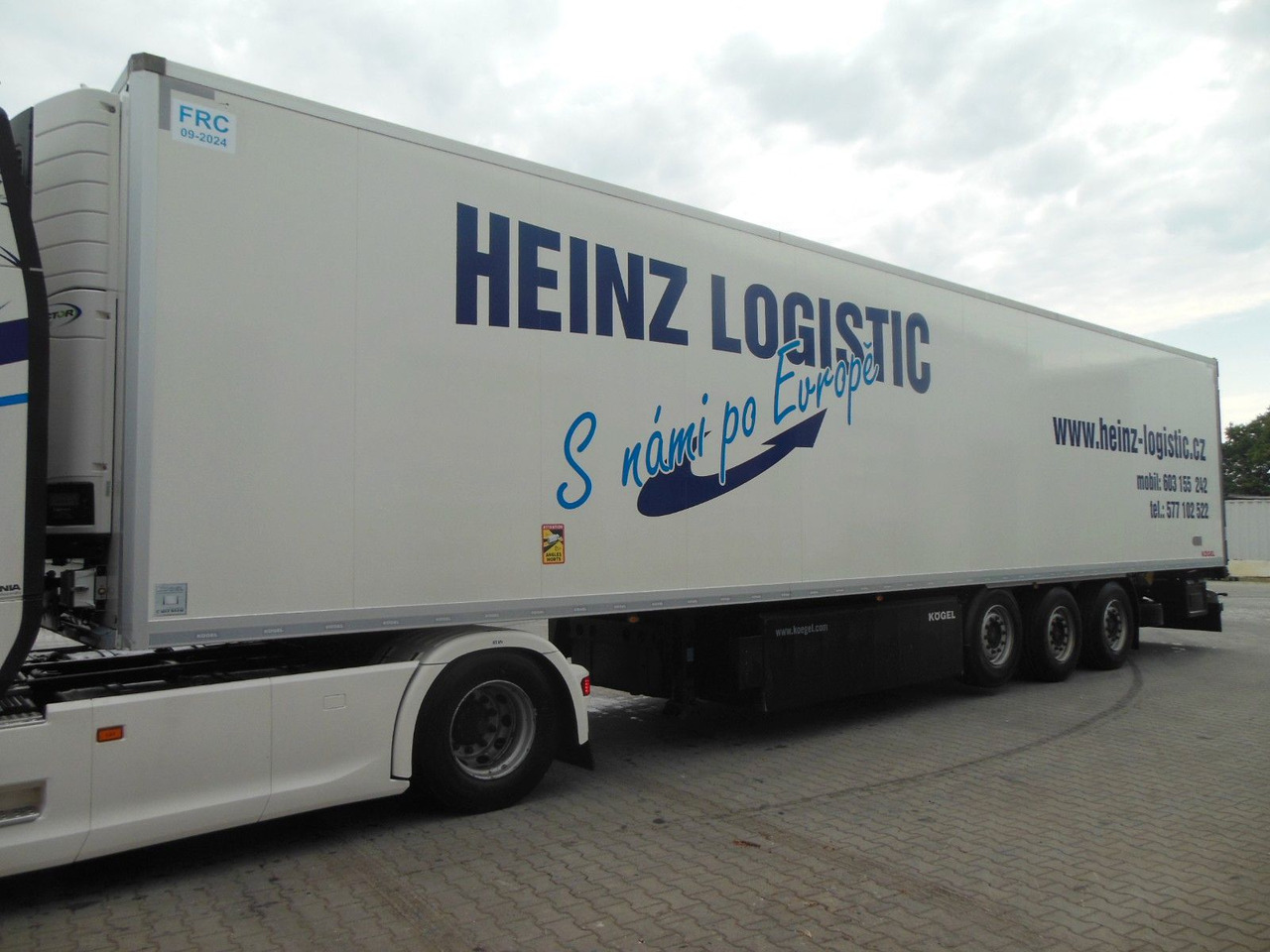 Kögel SVA 24,DOPPELSTOCK,ALU BODEN,CARRIER VECTOR 1550 - Chladírenský návěs: obrázek 1 Kögel SVA 24,DOPPELSTOCK,ALU BODEN,CARRIER VECTOR 1550 - Chladírenský návěs: obrázek 1