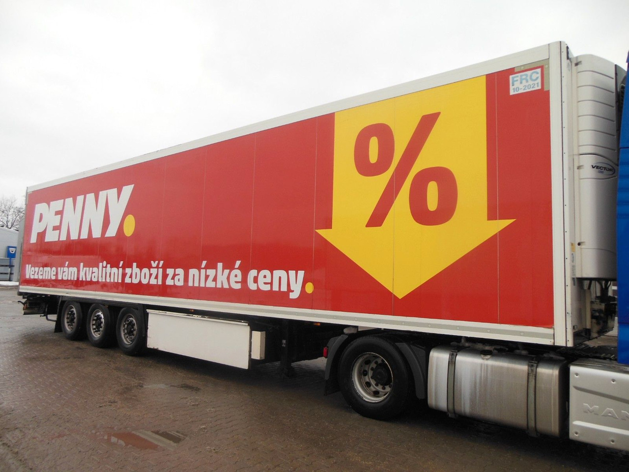 Krone SD, COOL LINER, DOPPELSTOCK, CARRIER VECTOR 1350 - Skříňový návěs: obrázek 2 Krone SD, COOL LINER, DOPPELSTOCK, CARRIER VECTOR 1350 - Skříňový návěs: obrázek 2