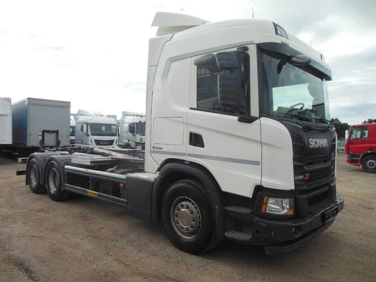 Scania G500, 6X4, RETARDER, PALFINGER T20 - Hákový nosič kontejnerů: obrázek 2 Scania G500, 6X4, RETARDER, PALFINGER T20 - Hákový nosič kontejnerů: obrázek 2