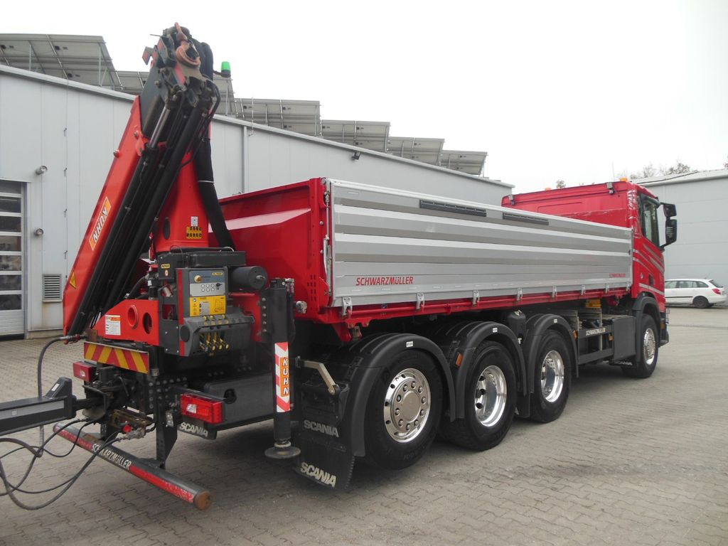 Scania R 580,8X4,KIPPER,BORDMATIC,PALFINGER PK 19.001 Scania R 580,8X4,KIPPER,BORDMATIC,PALFINGER PK 19.001 - Sklápěč, Auto s hydraulickou rukou: obrázek 3 Scania R 580,8X4,KIPPER,BORDMATIC,PALFINGER PK 19.001 Scania R 580,8X4,KIPPER,BORDMATIC,PALFINGER PK 19.001 - Sklápěč, Auto s hydraulickou rukou: obrázek 3