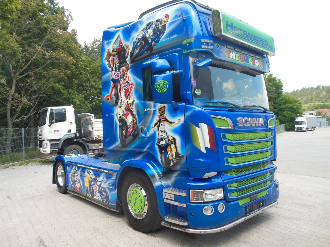 Scania R520, V8, ROSSI, LEDER, TOP!!! - Tahač: obrázek 2 Scania R520, V8, ROSSI, LEDER, TOP!!! - Tahač: obrázek 2