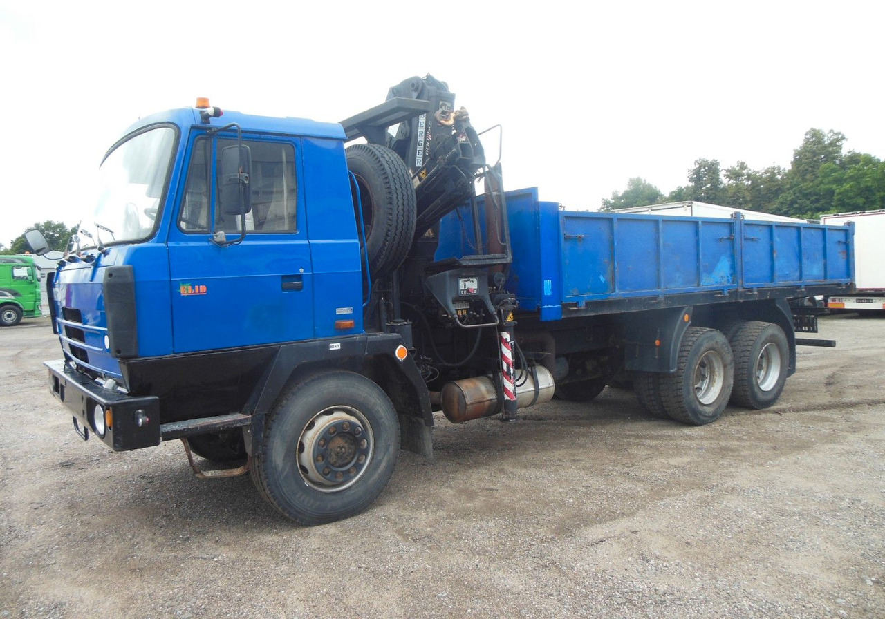 Tatra T 815, 6X6, HIAB 144 B - 3 DUO - Nákladní automobil valníkový/ Plošinový, Auto s hydraulickou rukou: obrázek 1 Tatra T 815, 6X6, HIAB 144 B - 3 DUO - Nákladní automobil valníkový/ Plošinový, Auto s hydraulickou rukou: obrázek 1