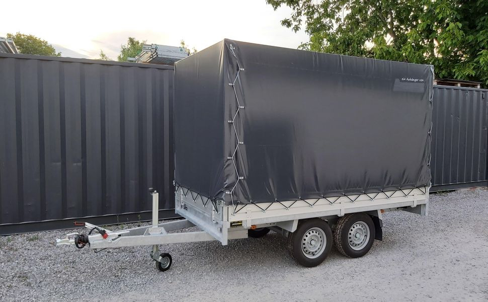 Anssems Hochlader PSX - S 2000 305x153x30cm 180cm Hochplane grau (M) 2000kg Aktion - Plachtový přívěs: obrázek 1 Anssems Hochlader PSX - S 2000 305x153x30cm 180cm Hochplane grau (M) 2000kg Aktion - Plachtový přívěs: obrázek 1