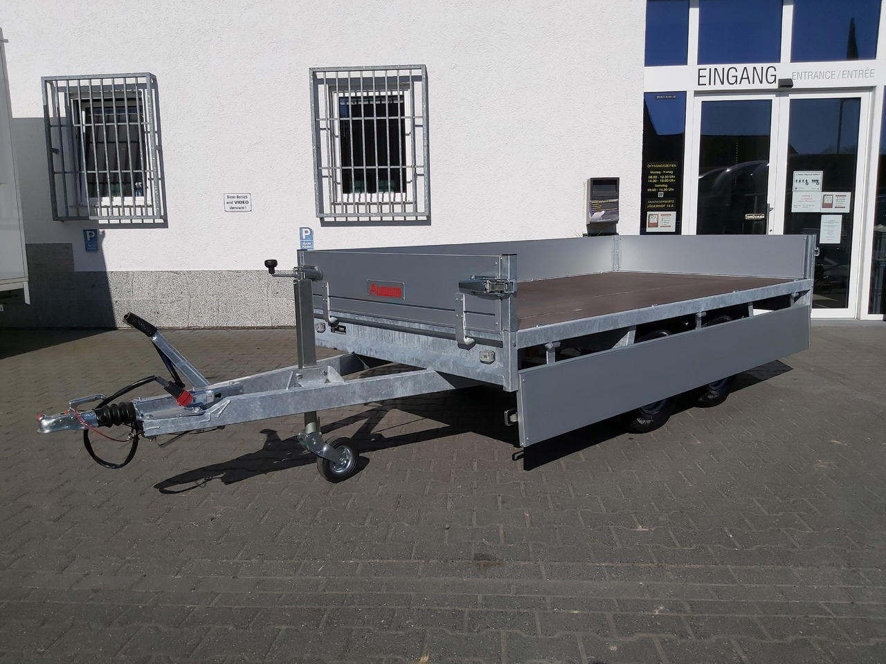 Anssems Hochlader PSX - S 2000 305x153x30cm (M) 2000kg - Přívěs plato/ Valník: obrázek 2 Anssems Hochlader PSX - S 2000 305x153x30cm (M) 2000kg - Přívěs plato/ Valník: obrázek 2