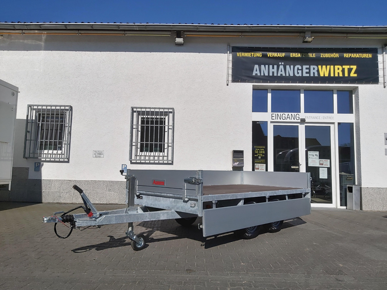 Anssems Hochlader PSX - S 2500 305x153x30cm (M) 2500kg preorder Aktion online - Přívěs plato/ Valník: obrázek 3 Anssems Hochlader PSX - S 2500 305x153x30cm (M) 2500kg preorder Aktion online - Přívěs plato/ Valník: obrázek 3