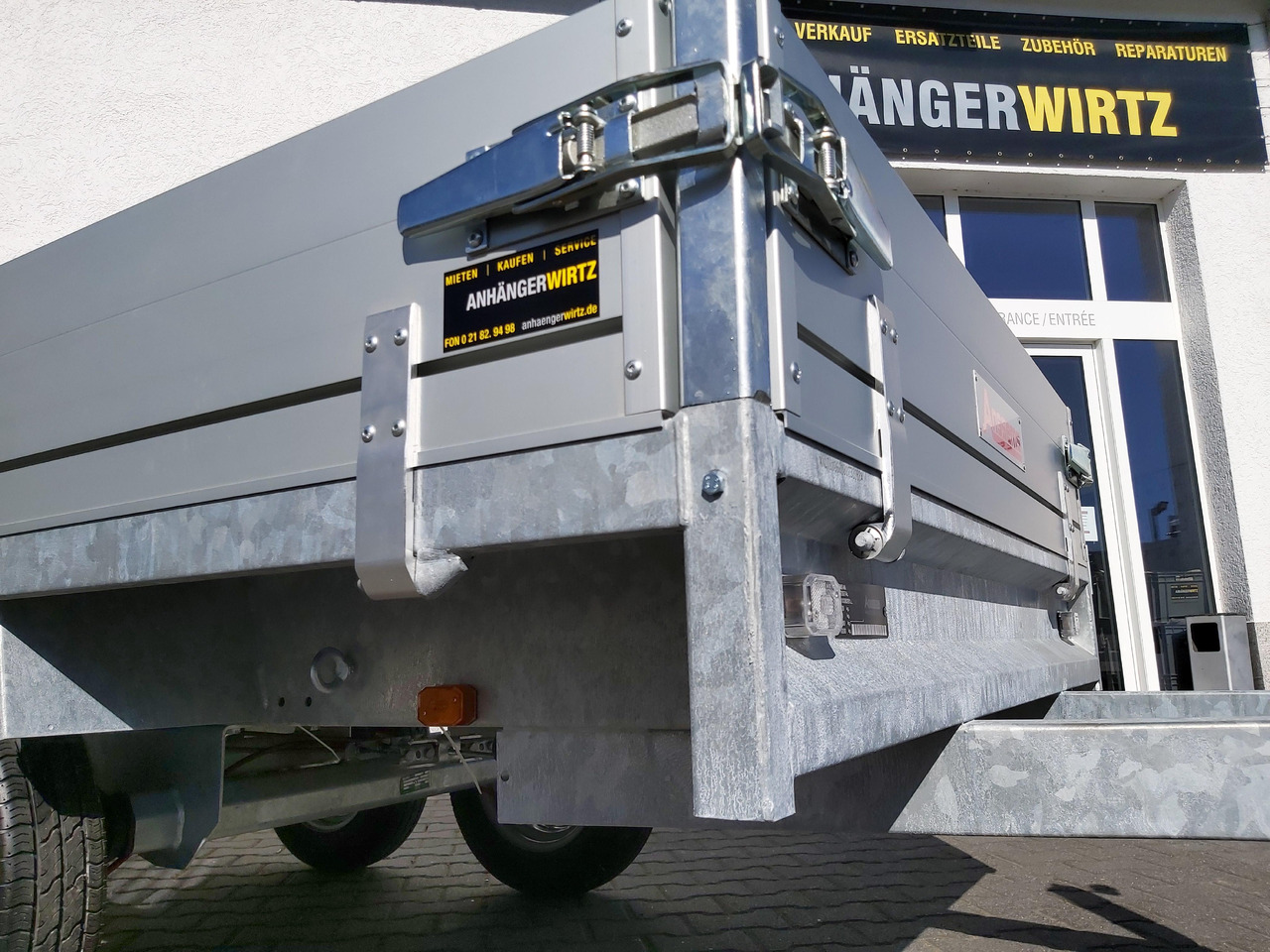 Anssems Hochlader PSX - S 2500 305x153x30cm (M) 2500kg preorder Aktion online - Přívěs plato/ Valník: obrázek 5 Anssems Hochlader PSX - S 2500 305x153x30cm (M) 2500kg preorder Aktion online - Přívěs plato/ Valník: obrázek 5