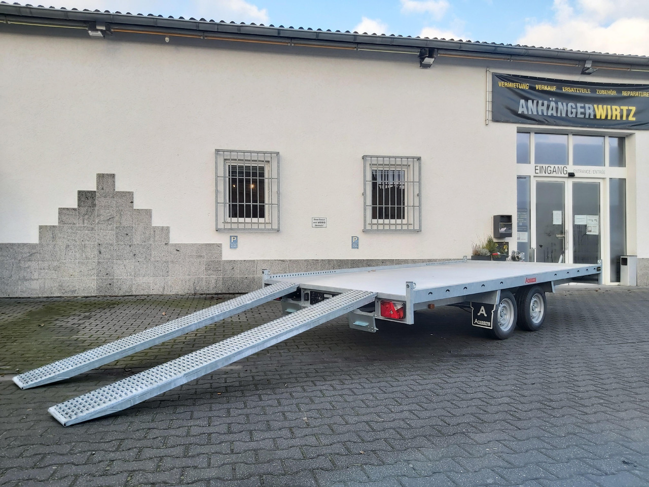 Anssems MSX 3000 Multitransporter 405x200cm Aluboden 3000kg Aktion bei Onlinekauf - Přívěs plato/ Valník: obrázek 1 Anssems MSX 3000 Multitransporter 405x200cm Aluboden 3000kg Aktion bei Onlinekauf - Přívěs plato/ Valník: obrázek 1