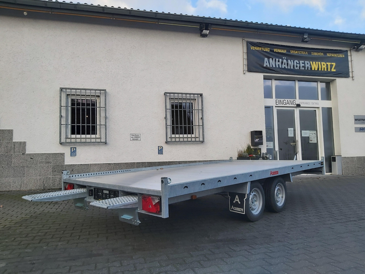 Anssems MSX 3000 Multitransporter 405x200cm Aluboden 3000kg Aktion bei Onlinekauf - Přívěs plato/ Valník: obrázek 4 Anssems MSX 3000 Multitransporter 405x200cm Aluboden 3000kg Aktion bei Onlinekauf - Přívěs plato/ Valník: obrázek 4