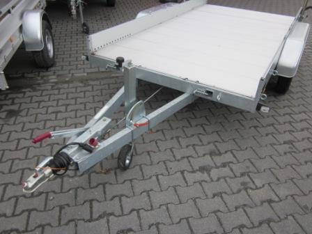 Anssems Transporter AMT 1500 340x170x18cm Aluboden Alurampen 1500kg - Přívěs plato/ Valník: obrázek 2 Anssems Transporter AMT 1500 340x170x18cm Aluboden Alurampen 1500kg - Přívěs plato/ Valník: obrázek 2