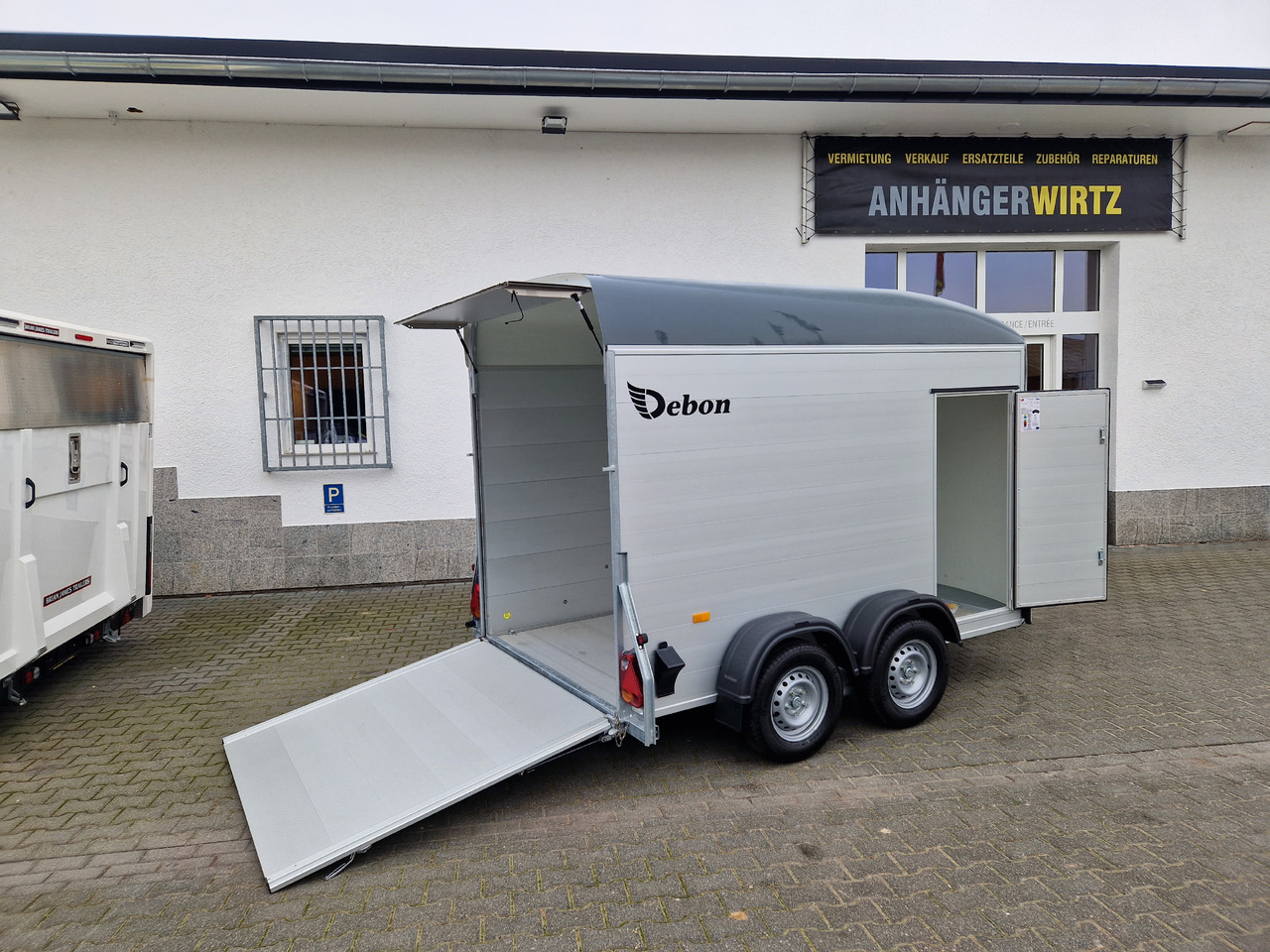 Cargo Roadster 500 312x167x199cm Alu Poly irongrey Seitentür (M) 100km/H 2000kg - Skříňový přívěs: obrázek 4 Cargo Roadster 500 312x167x199cm Alu Poly irongrey Seitentür (M) 100km/H 2000kg - Skříňový přívěs: obrázek 4