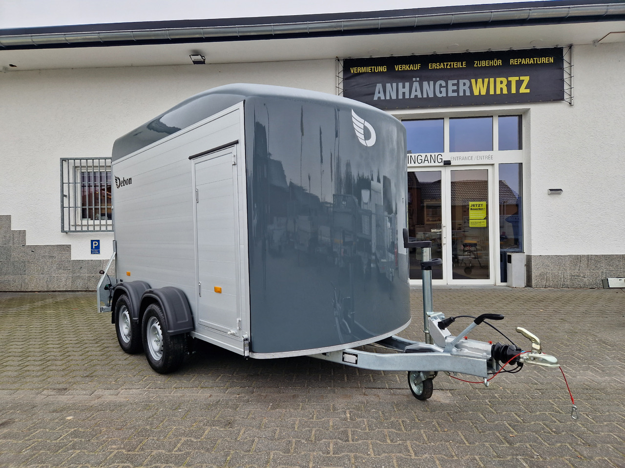 Cargo Roadster 500 312x167x199cm Alu Poly irongrey Seitentür (M) 100km/H 2000kg - Skříňový přívěs: obrázek 5 Cargo Roadster 500 312x167x199cm Alu Poly irongrey Seitentür (M) 100km/H 2000kg - Skříňový přívěs: obrázek 5