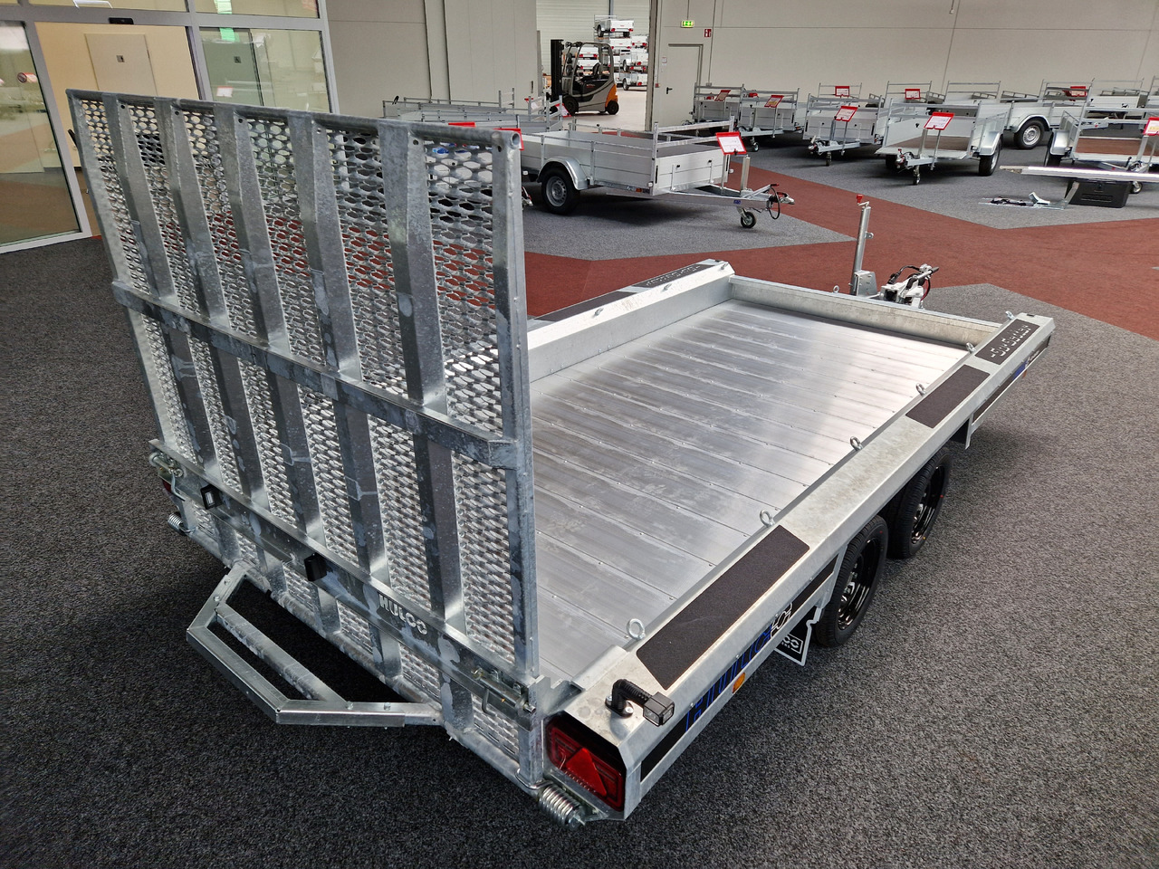 HULCO TERRAX-2 Go Getter Aluboden 394x180x27cm Ladeklamppe 150cm LED 3500kg - Přepravník stavebních strojů: obrázek 4 HULCO TERRAX-2 Go Getter Aluboden 394x180x27cm Ladeklamppe 150cm LED 3500kg - Přepravník stavebních strojů: obrázek 4