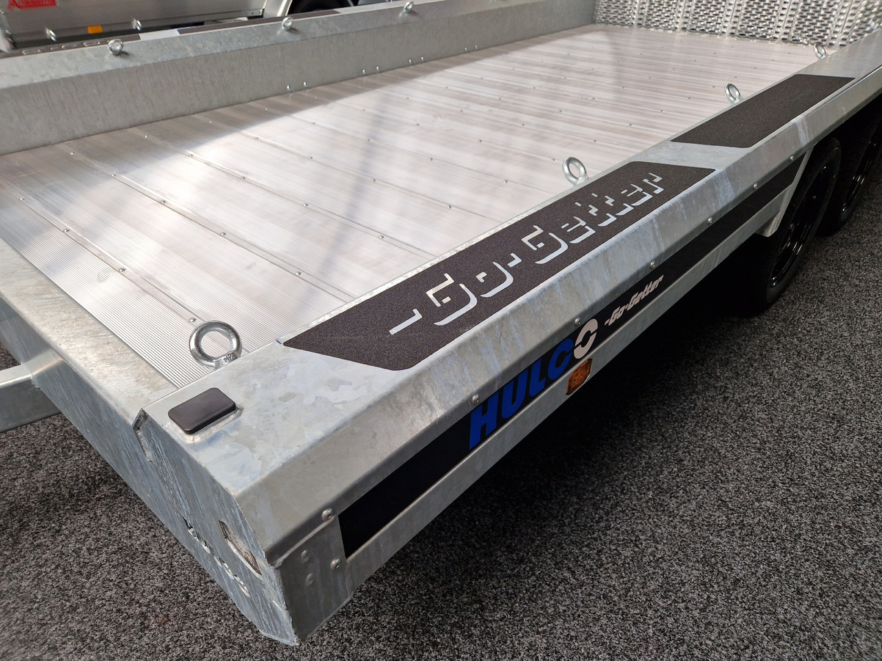 HULCO TERRAX-2 Go Getter Aluboden 394x180x27cm Ladeklamppe 150cm LED 3500kg - Přepravník stavebních strojů: obrázek 2 HULCO TERRAX-2 Go Getter Aluboden 394x180x27cm Ladeklamppe 150cm LED 3500kg - Přepravník stavebních strojů: obrázek 2