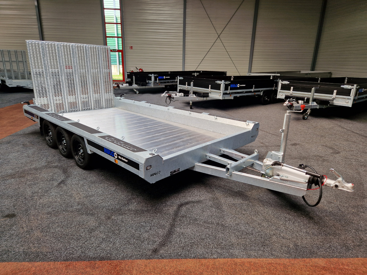 HULCO TERRAX-3 Go Getter Aluboden 394x180x27cm Heckrampe 150cm LED Tridem 3500kg - Přepravník stavebních strojů: obrázek 3 HULCO TERRAX-3 Go Getter Aluboden 394x180x27cm Heckrampe 150cm LED Tridem 3500kg - Přepravník stavebních strojů: obrázek 3