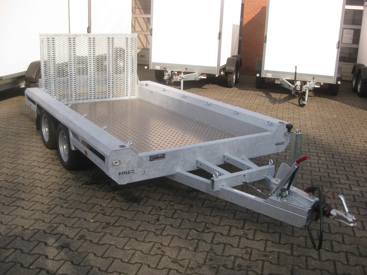 HULCO TERRAX Aluboden 294x150x27cm Heckrampe 100cm (M) 3000kg Abverkauf - Přepravník stavebních strojů: obrázek 5 HULCO TERRAX Aluboden 294x150x27cm Heckrampe 100cm (M) 3000kg Abverkauf - Přepravník stavebních strojů: obrázek 5