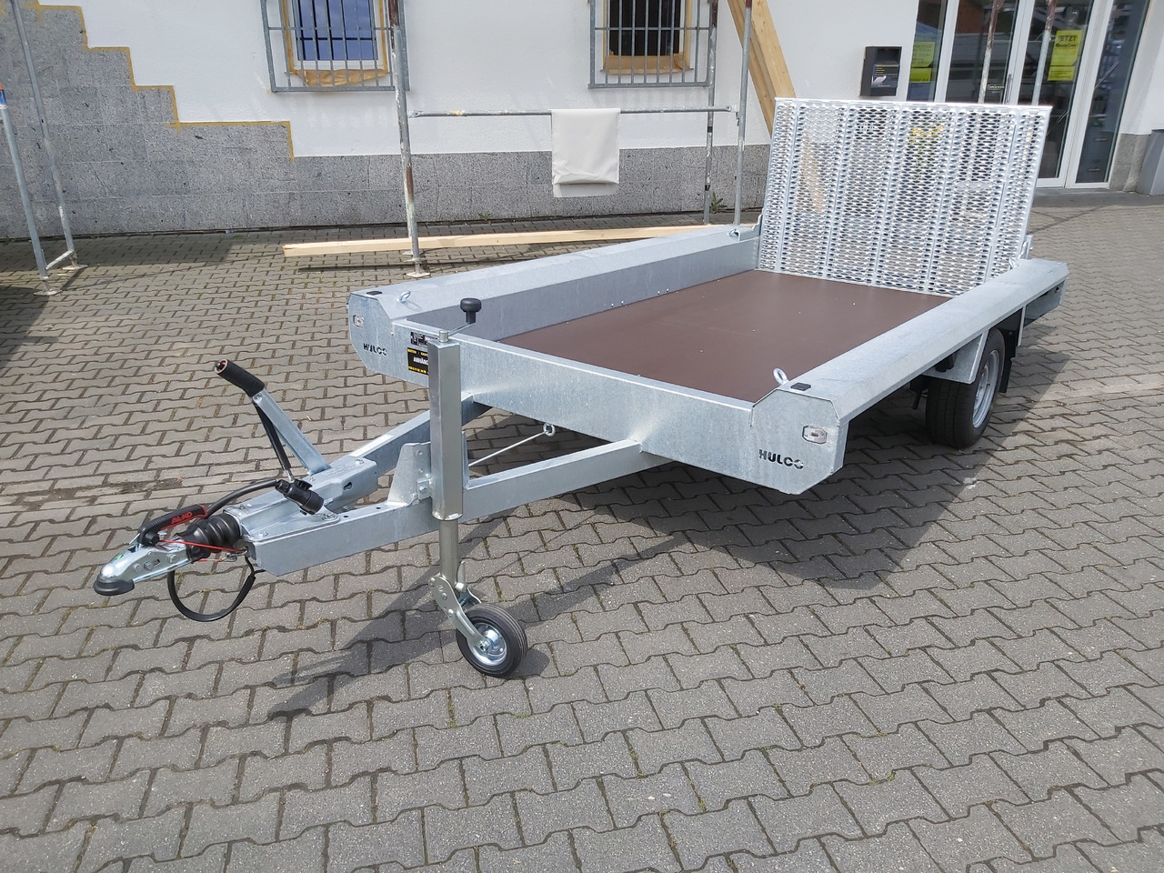 HULCO TERRAX Basic 294x150x27cm Heckrampe 100cm (M) 12" 1500kg - Přepravník stavebních strojů: obrázek 3 HULCO TERRAX Basic 294x150x27cm Heckrampe 100cm (M) 12" 1500kg - Přepravník stavebních strojů: obrázek 3