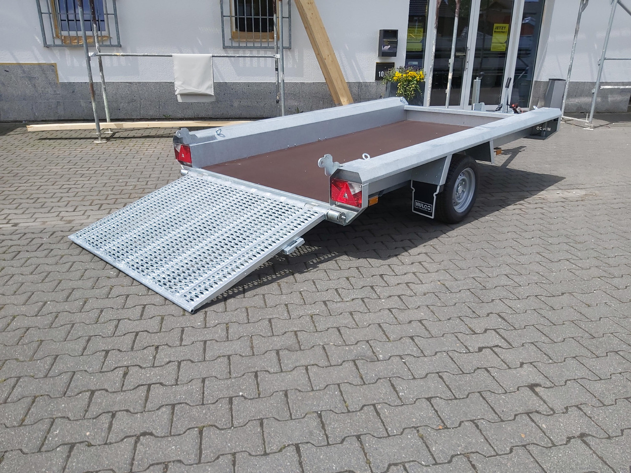 HULCO TERRAX Basic 294x150x27cm Heckrampe 100cm (M) 12" 1800kg - Přepravník stavebních strojů: obrázek 3 HULCO TERRAX Basic 294x150x27cm Heckrampe 100cm (M) 12" 1800kg - Přepravník stavebních strojů: obrázek 3