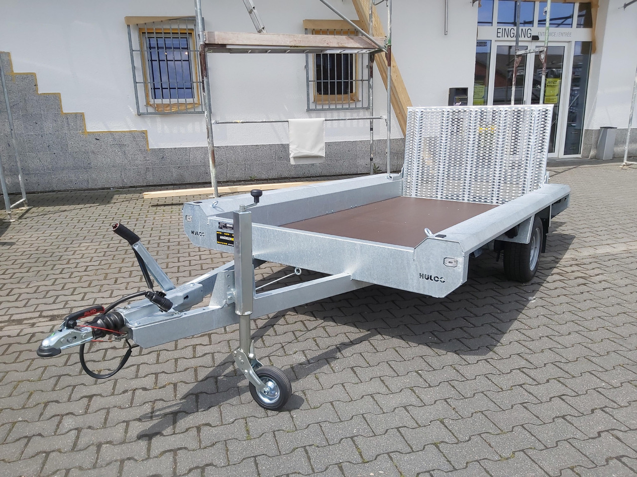 HULCO TERRAX Basic 294x150x27cm Heckrampe 100cm (M) 12" 1800kg - Přepravník stavebních strojů: obrázek 5 HULCO TERRAX Basic 294x150x27cm Heckrampe 100cm (M) 12" 1800kg - Přepravník stavebních strojů: obrázek 5