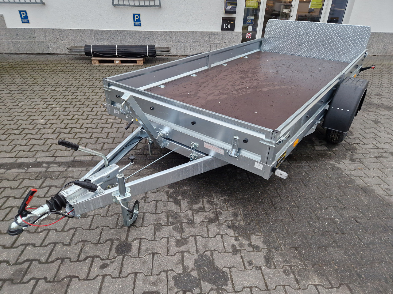 Přívěs plato/ Valník Kleinfahrzeug Universal Transporter Multi XL easyload UNI N15-380m18 (L) 1500kg Modell 2025: obrázek 13