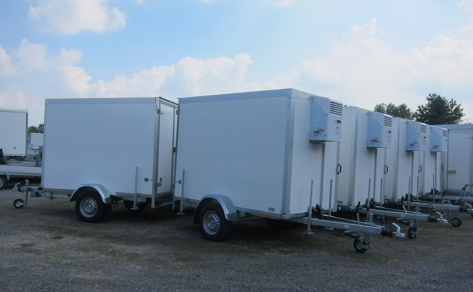 Kühlanhänger AZKF 1325/145 C 243x144x180cm Cibin Kühlung 230V 1300kg - Chladírenský přívěs: obrázek 1 Kühlanhänger AZKF 1325/145 C 243x144x180cm Cibin Kühlung 230V 1300kg - Chladírenský přívěs: obrázek 1