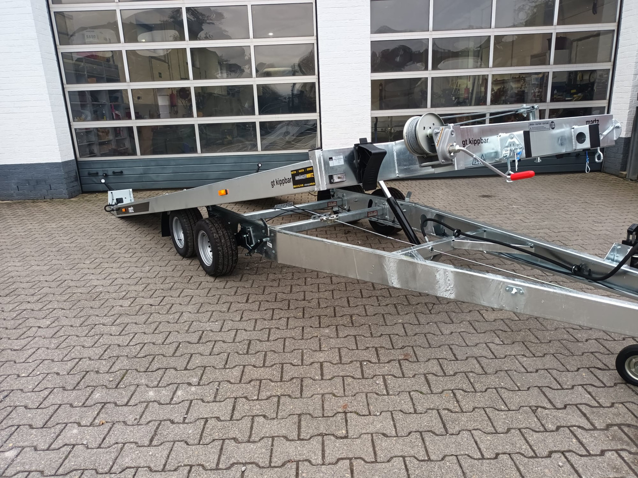 Martz Cartrailer GT KIPP 480/2 3T 480x205cm Profi Lohr Stahl & Aluboden 3000kg 100km/H - Přívěs na přepravu automobilů: obrázek 2 Martz Cartrailer GT KIPP 480/2 3T 480x205cm Profi Lohr Stahl & Aluboden 3000kg 100km/H - Přívěs na přepravu automobilů: obrázek 2