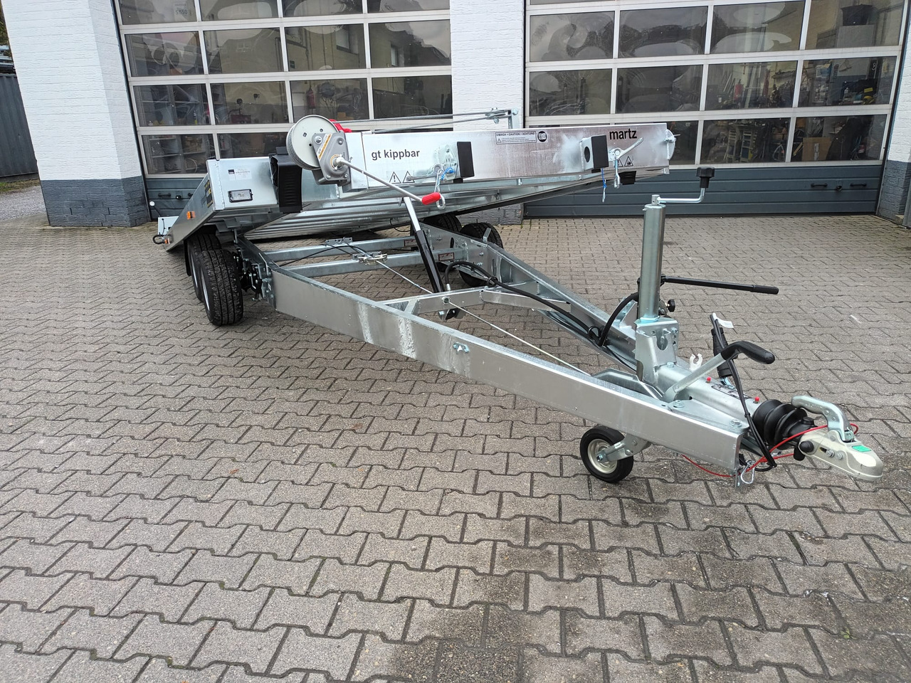 Martz Cartrailer GT KIPP 480/2 3T 480x205cm Profi Lohr Stahl & Aluboden 3000kg 100km/H - Přívěs na přepravu automobilů: obrázek 1 Martz Cartrailer GT KIPP 480/2 3T 480x205cm Profi Lohr Stahl & Aluboden 3000kg 100km/H - Přívěs na přepravu automobilů: obrázek 1