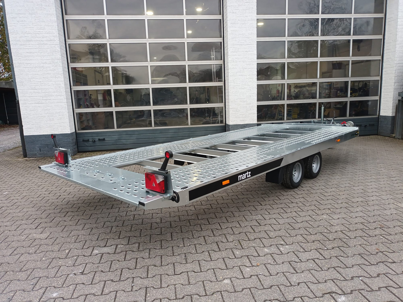 Martz Cartrailer GT KIPP 480/2 3T 480x205cm Profi Lohr Stahl Winde 10" 3000kg 100km/H - Přívěs na přepravu automobilů: obrázek 2 Martz Cartrailer GT KIPP 480/2 3T 480x205cm Profi Lohr Stahl Winde 10" 3000kg 100km/H - Přívěs na přepravu automobilů: obrázek 2