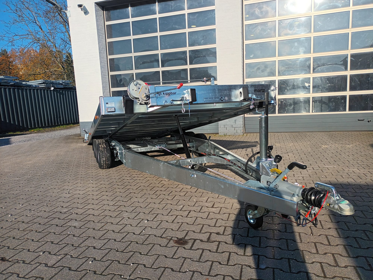 Martz Cartrailer GT KIPP 580/3 3,5T 580x215cm Profi Lohr Stahl & Aluboden Tridem 10" 3500kg 100km/H - Přívěs na přepravu automobilů: obrázek 5 Martz Cartrailer GT KIPP 580/3 3,5T 580x215cm Profi Lohr Stahl & Aluboden Tridem 10" 3500kg 100km/H - Přívěs na přepravu automobilů: obrázek 5