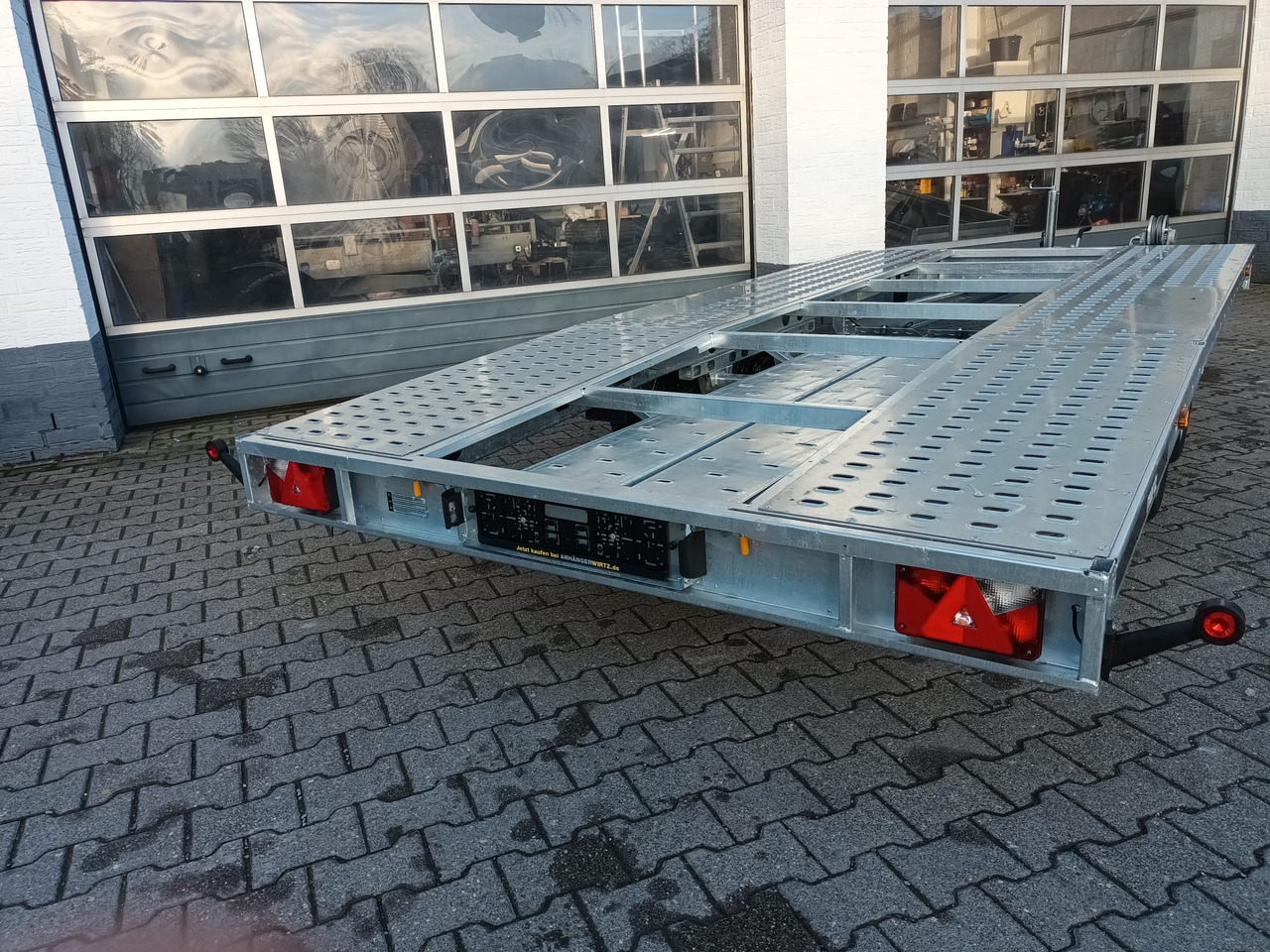 Martz GT UNIDECK PLUS 450/2 S 2,7T Lohr Stahl Fahrschienen Winde 13" 2700kg - Přívěs na přepravu automobilů: obrázek 2 Martz GT UNIDECK PLUS 450/2 S 2,7T Lohr Stahl Fahrschienen Winde 13" 2700kg - Přívěs na přepravu automobilů: obrázek 2