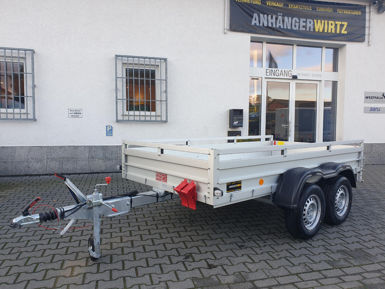 PKW Anhänger Koch Aluline+ 7.20 150.300.20 Hobbyline 300x150x44cm Aluboden (M) 2000kg - Přívěsný vozík: obrázek 2 PKW Anhänger Koch Aluline+ 7.20 150.300.20 Hobbyline 300x150x44cm Aluboden (M) 2000kg - Přívěsný vozík: obrázek 2