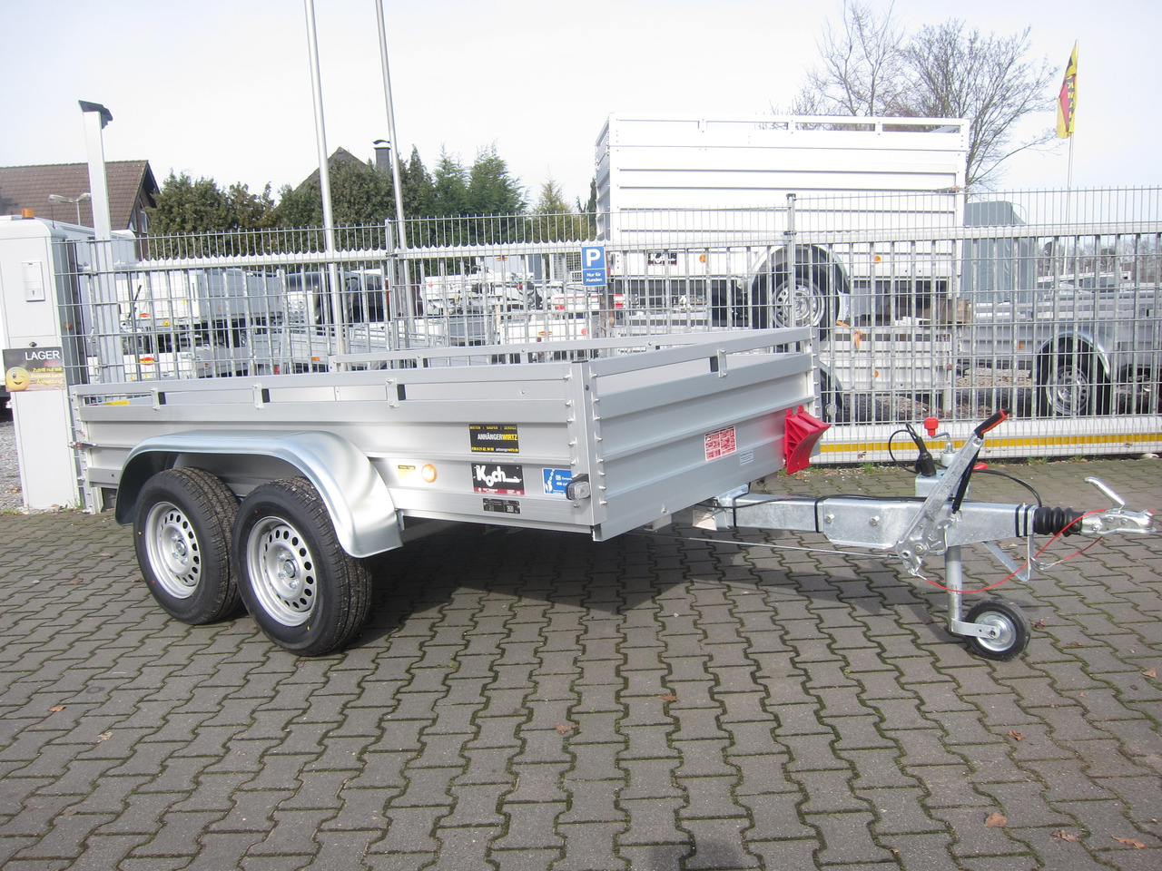 PKW Anhänger Koch Aluline 7.26 300x150x44cm (M) 2600kg Modell 2023 - Přívěsný vozík: obrázek 2 PKW Anhänger Koch Aluline 7.26 300x150x44cm (M) 2600kg Modell 2023 - Přívěsný vozík: obrázek 2