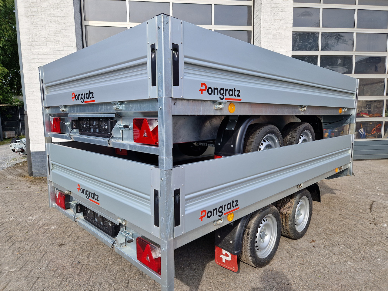Pongratz Pritschenhochlader PHL 3100/17 T-AL-S 310x170x36cm 13" (M) 2000kg - Přívěs plato/ Valník: obrázek 3 Pongratz Pritschenhochlader PHL 3100/17 T-AL-S 310x170x36cm 13" (M) 2000kg - Přívěs plato/ Valník: obrázek 3
