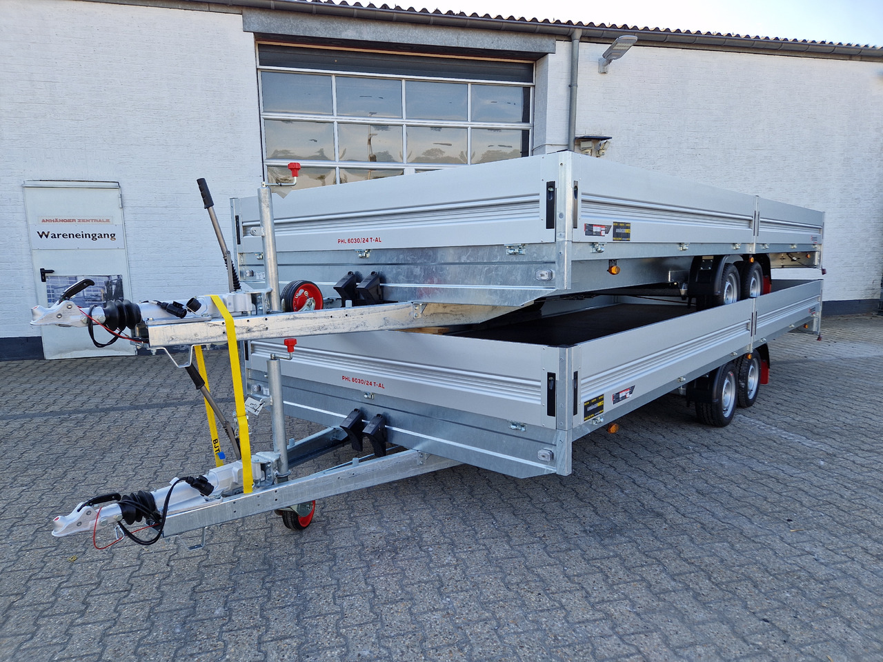 Pongratz Pritschenhochlader PHL 6030/24 T-AL-S 603x246x36cm Tandem 13" 3500kg Winter Aktion - Přívěs plato/ Valník: obrázek 1 Pongratz Pritschenhochlader PHL 6030/24 T-AL-S 603x246x36cm Tandem 13" 3500kg Winter Aktion - Přívěs plato/ Valník: obrázek 1