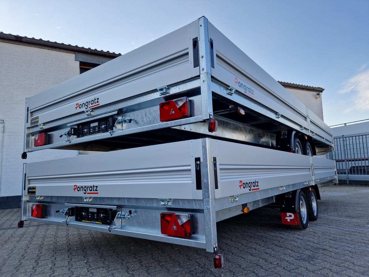 Pongratz Pritschenhochlader PHL 6030/24 T-AL-S 603x246x36cm Tandem 13" 3500kg Winter Aktion - Přívěs plato/ Valník: obrázek 3 Pongratz Pritschenhochlader PHL 6030/24 T-AL-S 603x246x36cm Tandem 13" 3500kg Winter Aktion - Přívěs plato/ Valník: obrázek 3