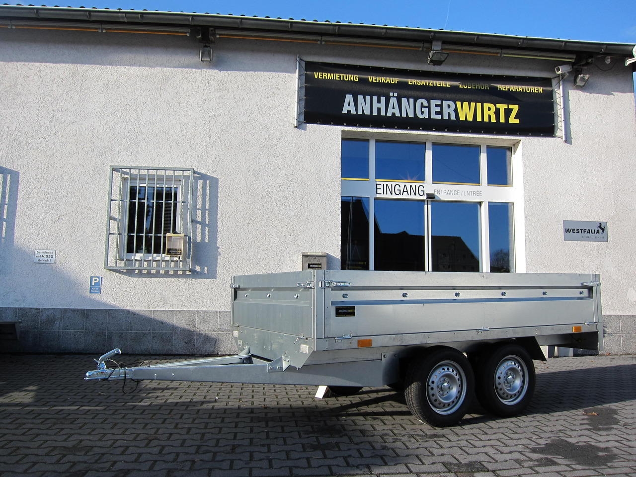 Pritschenanhänger Trailstar Nordica 263 263x144x40cm (S) 750kg Tandem Aktion - Přívěs plato/ Valník: obrázek 5 Pritschenanhänger Trailstar Nordica 263 263x144x40cm (S) 750kg Tandem Aktion - Přívěs plato/ Valník: obrázek 5