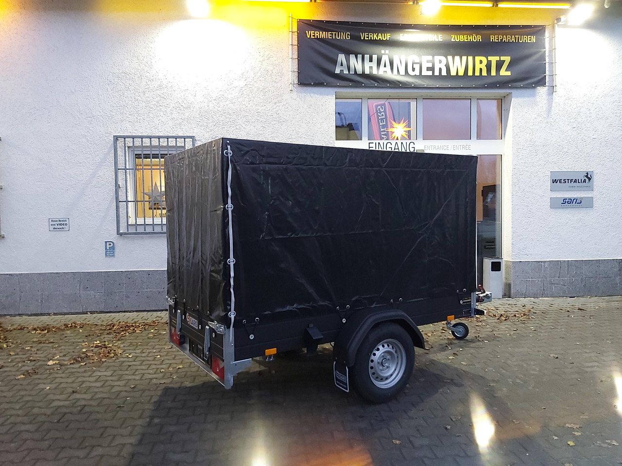 Saris Anhänger DV135 McAlu Pro MP 255x133x150cm Hochplane black (S)1350kg black deal Januar Aktio - Přívěsný vozík: obrázek 3 Saris Anhänger DV135 McAlu Pro MP 255x133x150cm Hochplane black (S)1350kg black deal Januar Aktio - Přívěsný vozík: obrázek 3